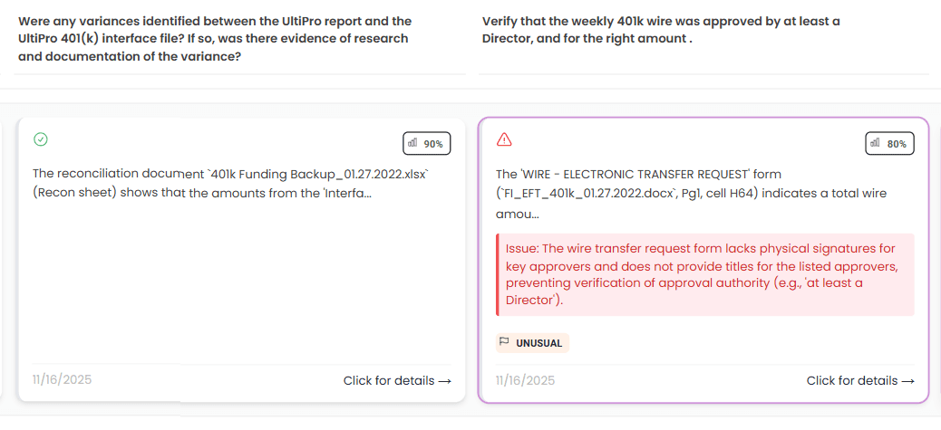 Operating Effectiveness Testing Agent